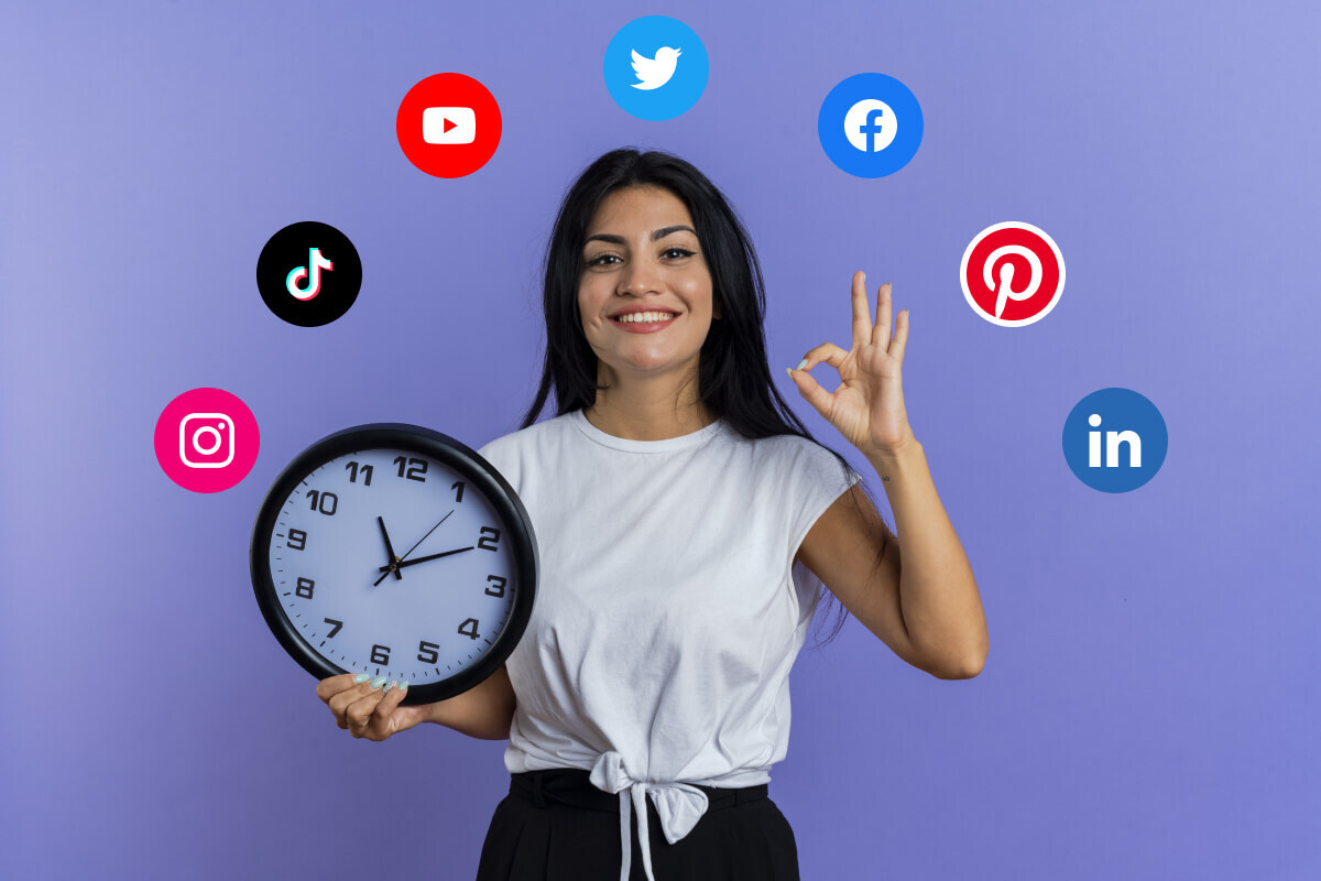best times to post on social media for realtor