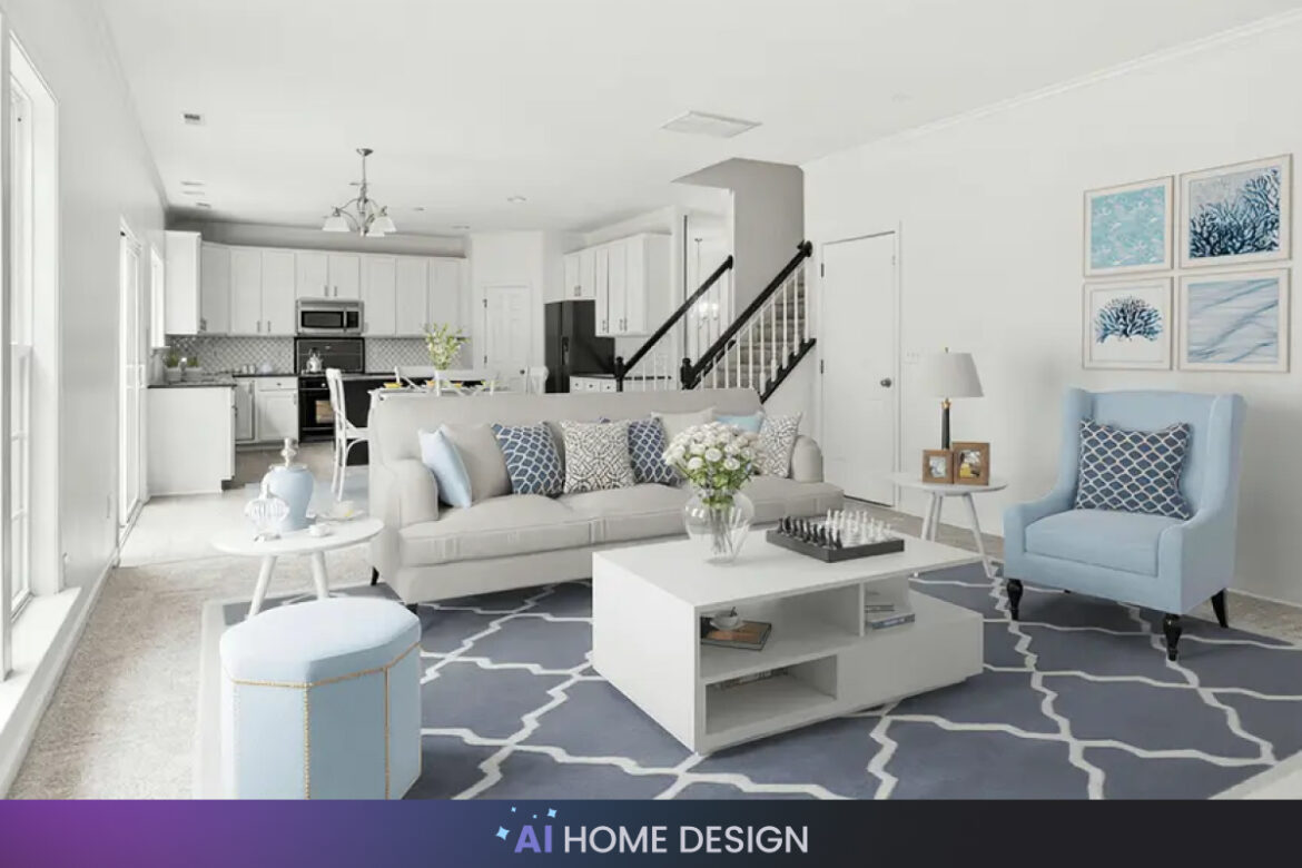 AI virtual staging