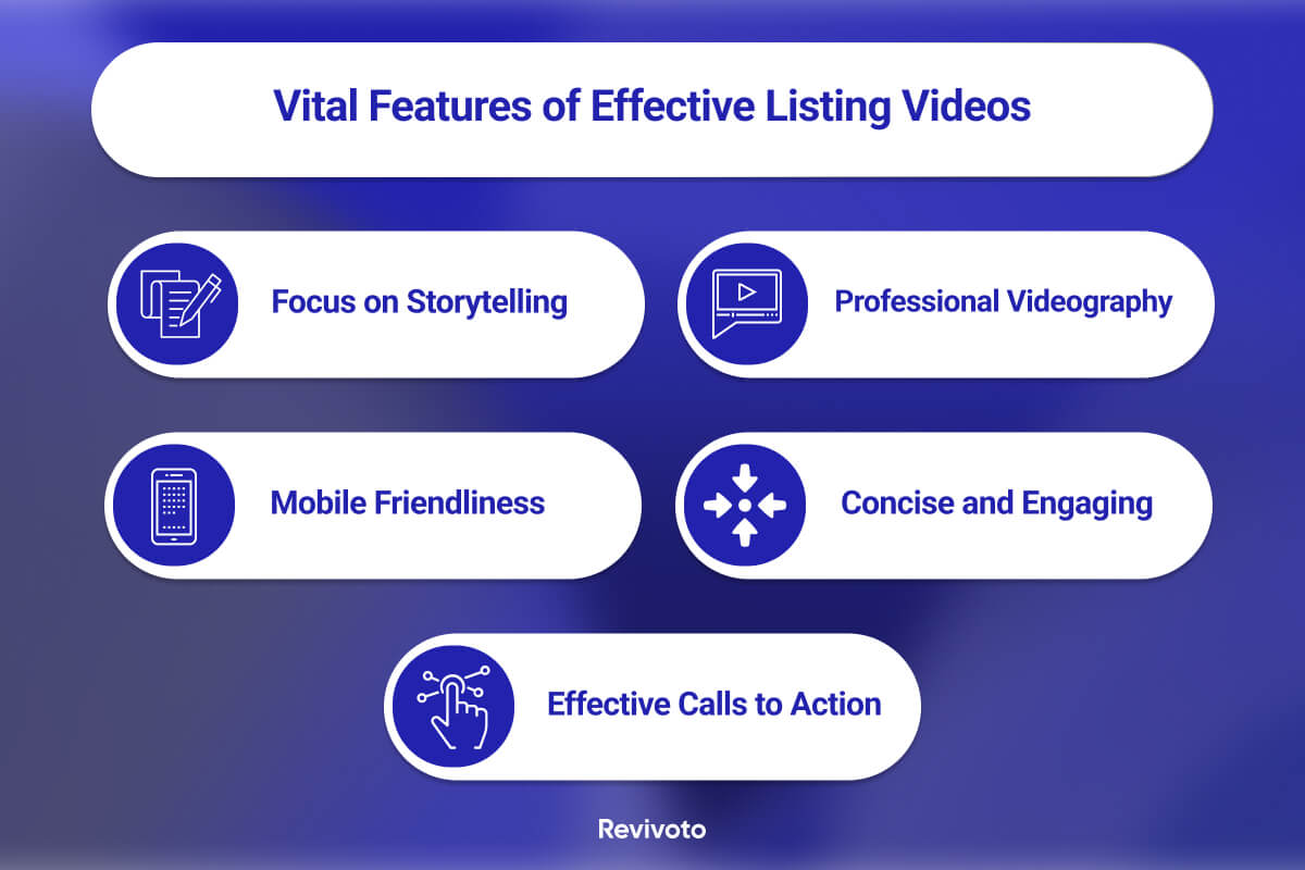 Vital Features of an Effective Listing Video
